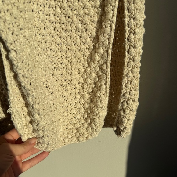 Vintage Harold's 100% Silk Button Front Chunky Knit Sleeveless Cardigan - Picture 11 of 11